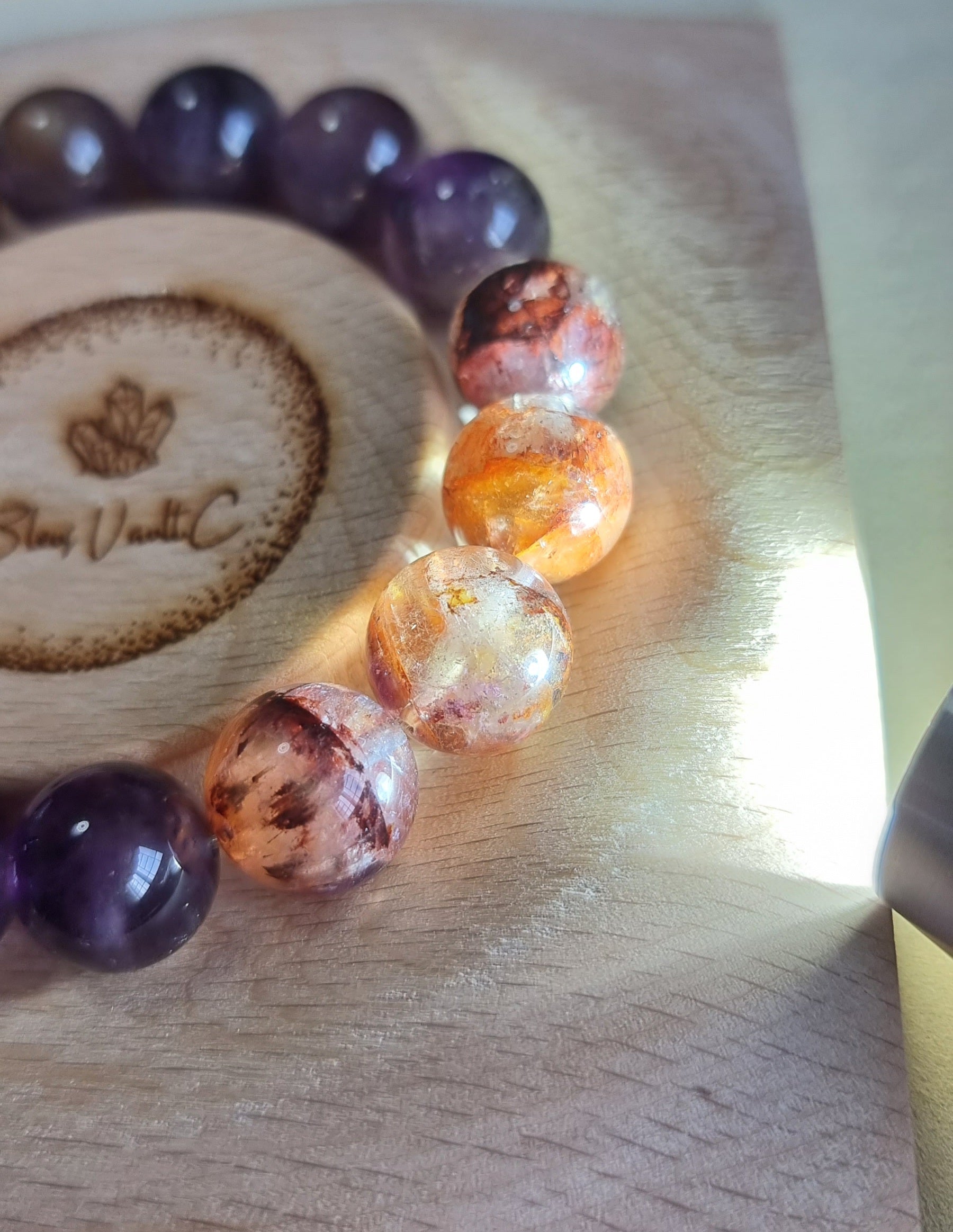 Auralite 23 Fanta with Certification 13.5mm from Deepest Pit Mine (High Grade) 芬达极光 - Bleus Vault.C