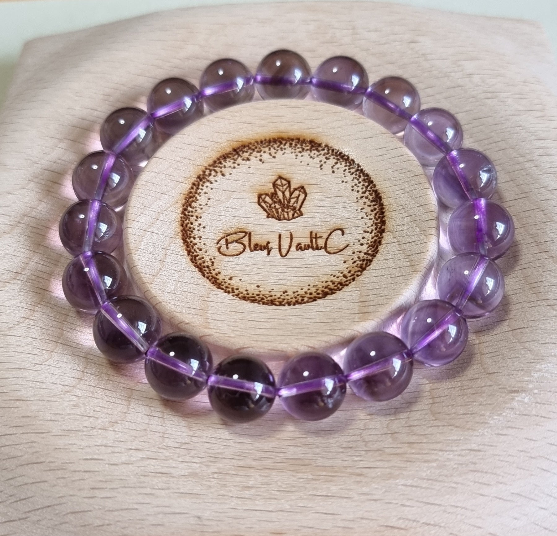 Amethyst (High Grade) 8.5, 10, 10.5 & 11mm 紫晶 - Bleus Vault.C