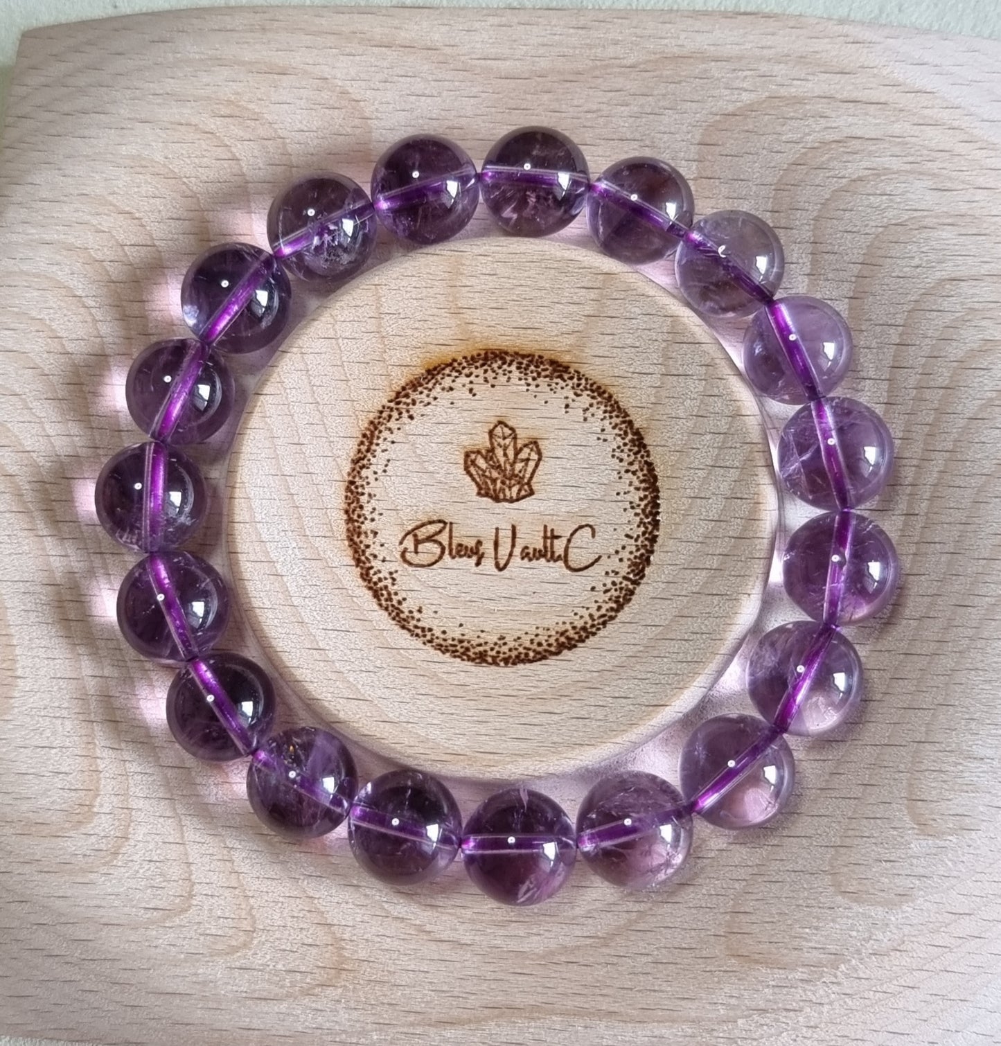 Amethyst 10.5 - 11.5mm 紫晶 - Bleus Vault.C