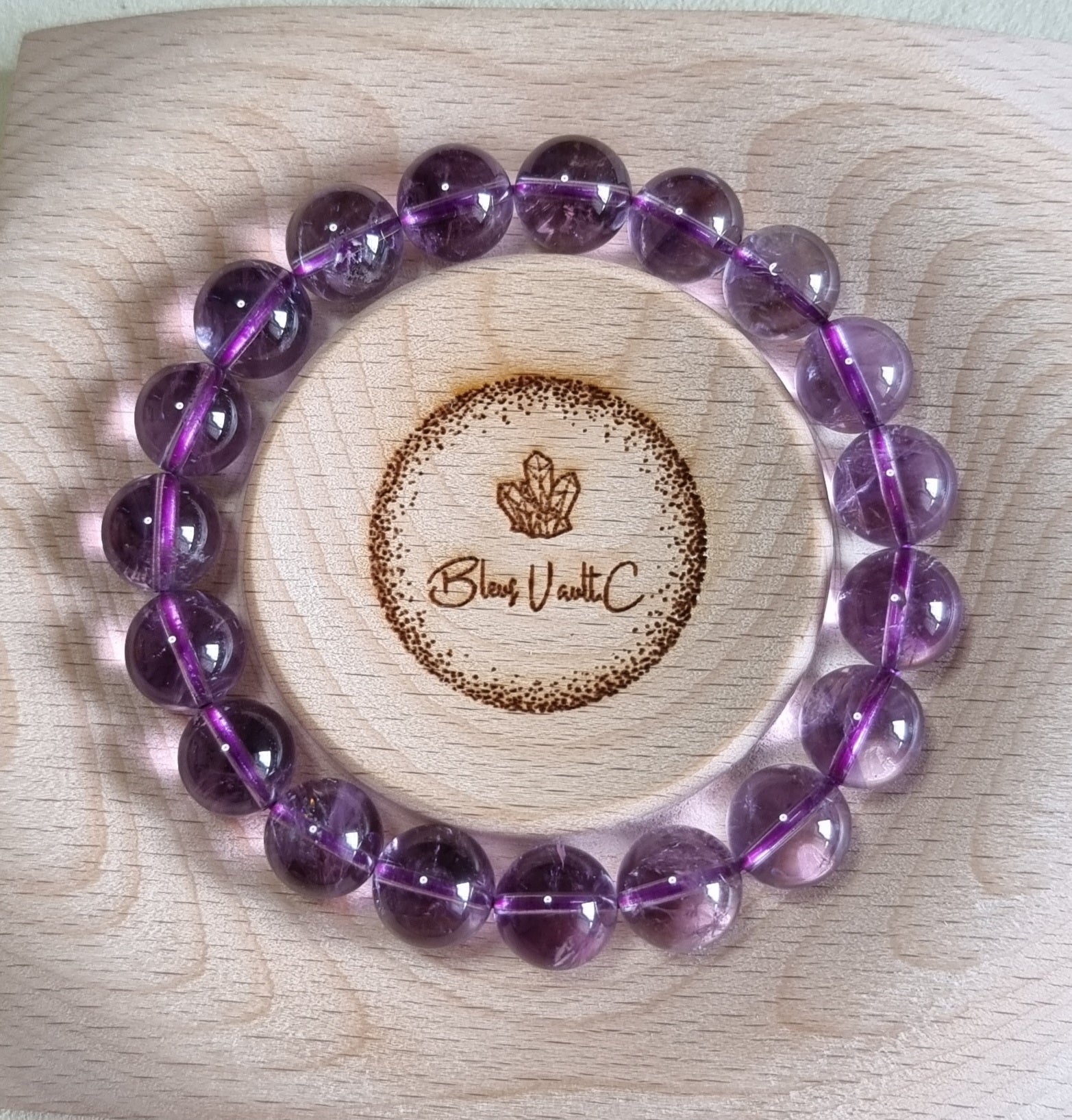 Amethyst  10.5 - 11.5mm 紫晶 - Bleus Vault.C