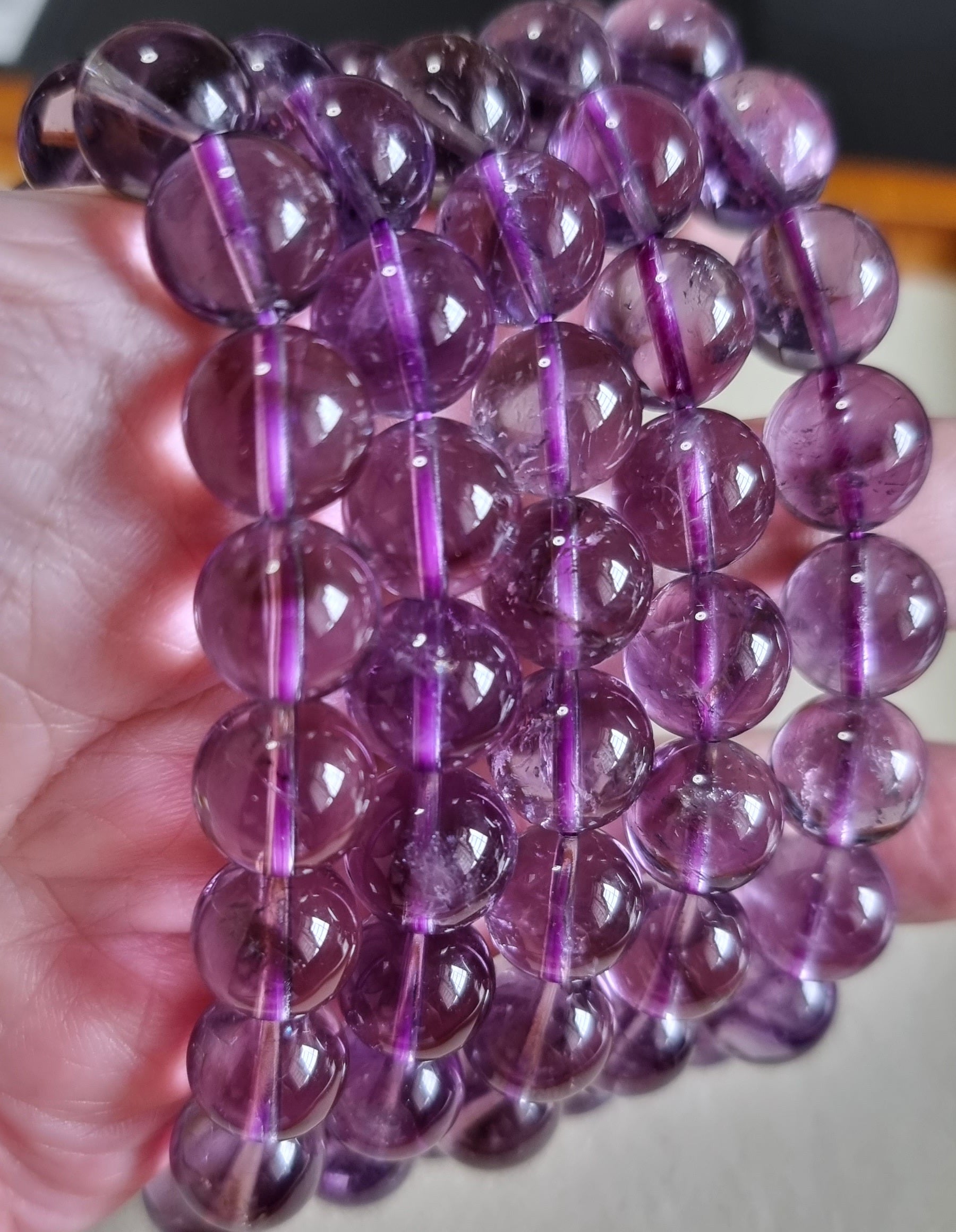 Amethyst  10.5 - 11.5mm 紫晶 - Bleus Vault.C