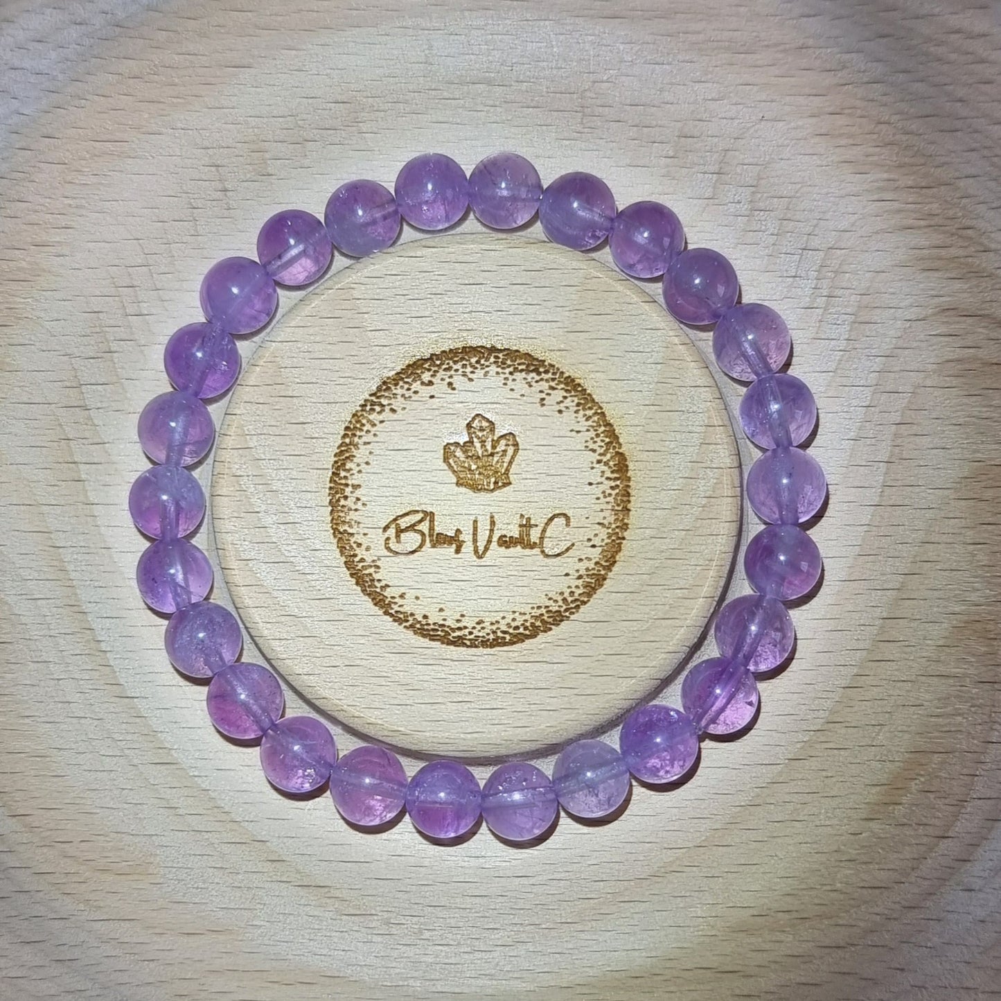 Lavender Amethyst 7mm, 7.5mm & 9.5m  薰衣草紫晶 - Bleus Vault.C