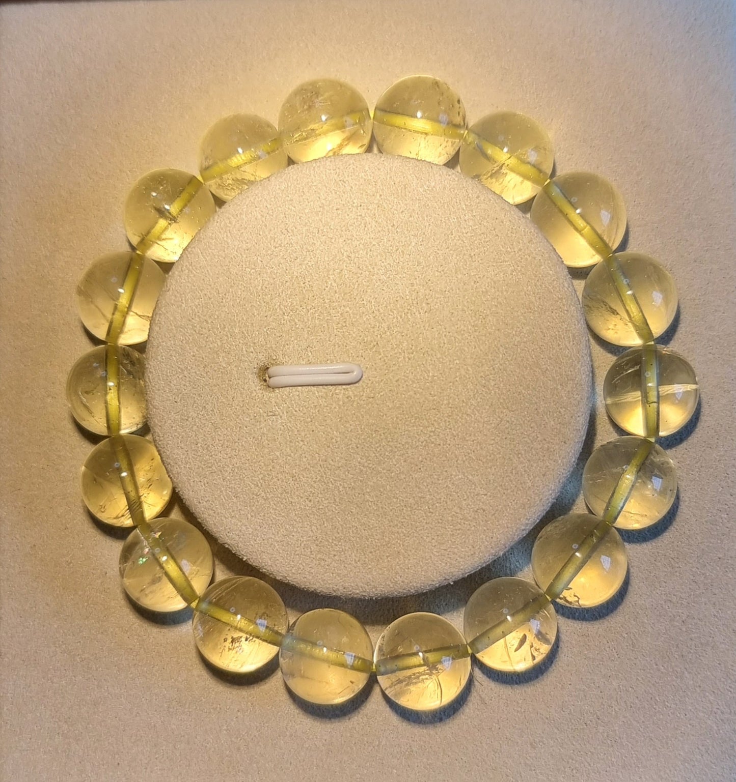 Citrine Lemon 11.5 & 12mm (High Grade) 柠檬晶