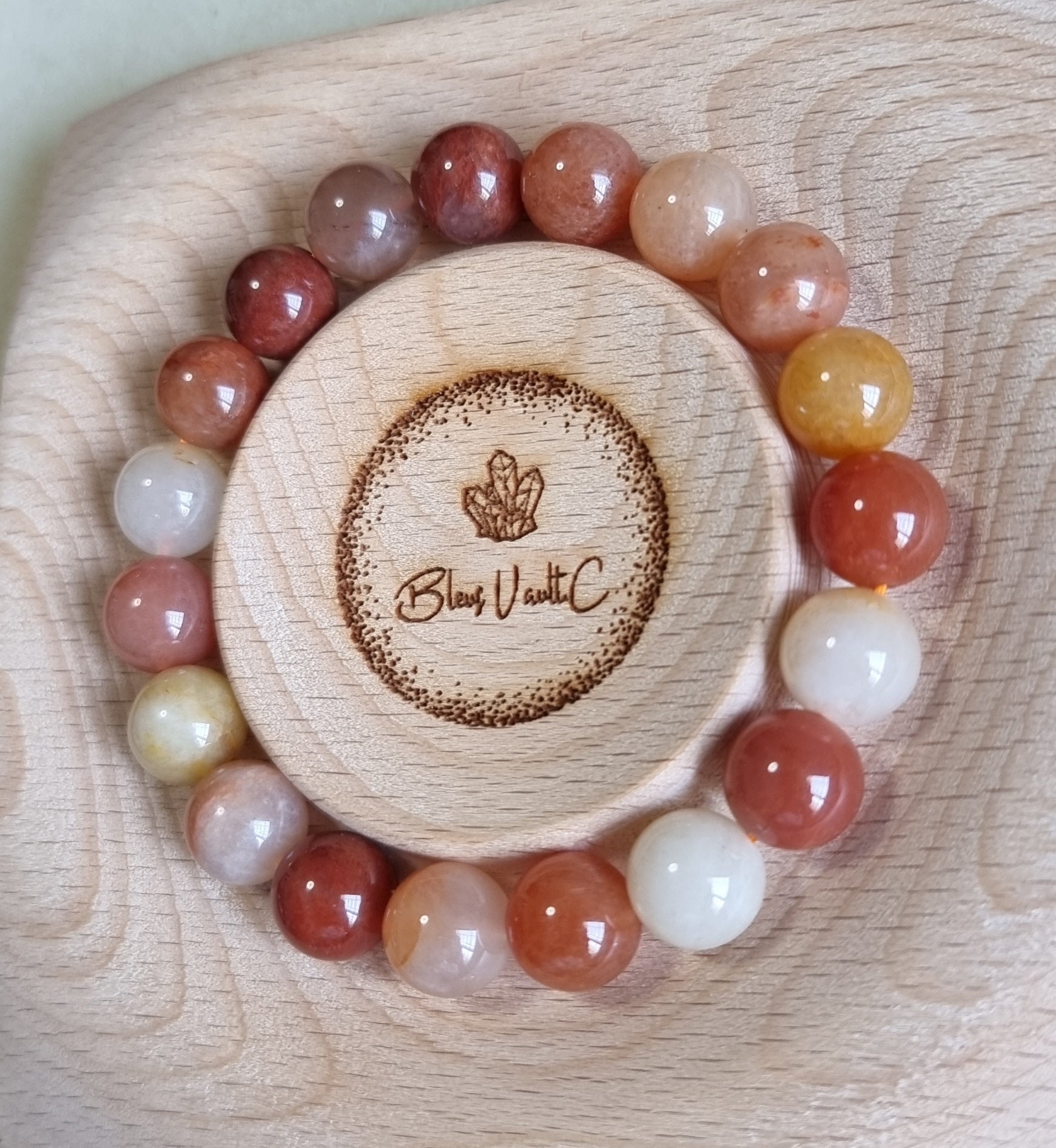 Golden Silk Jade (High Grade) 10.3-10.5mm 金丝玉 - Bleus Vault.C