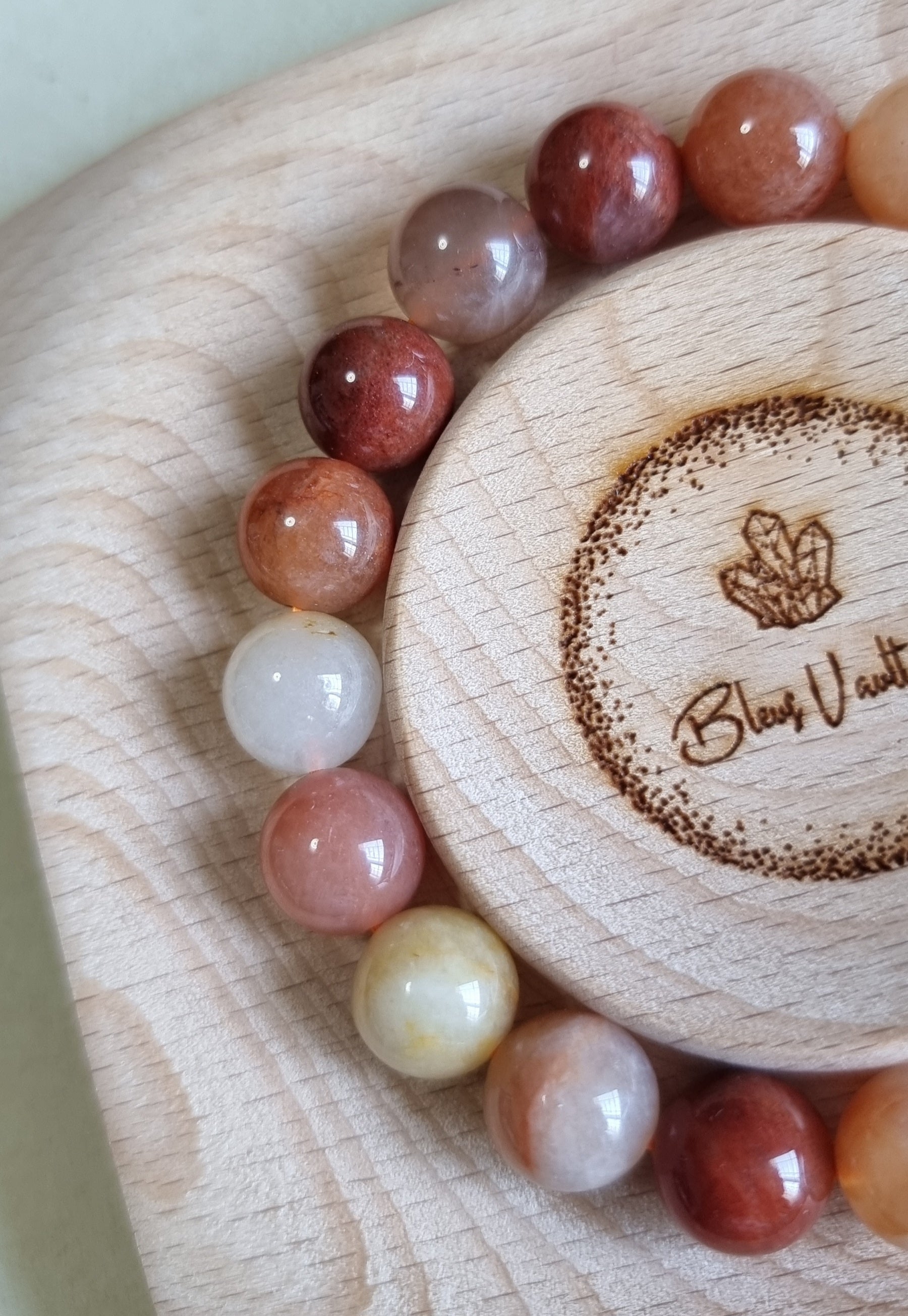 Golden Silk Jade (High Grade) 10.3-10.5mm 金丝玉 - Bleus Vault.C