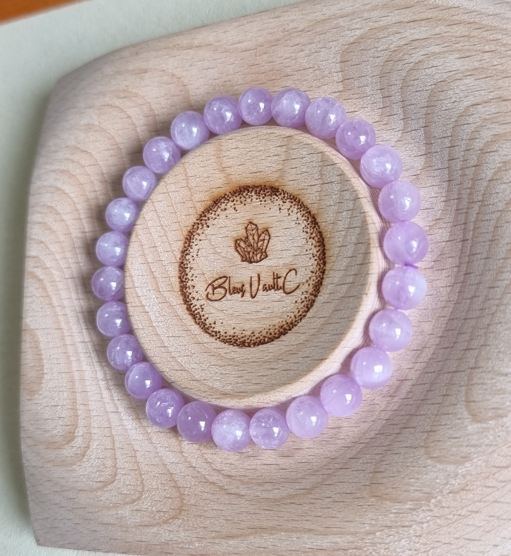 Kunzite ( High Grade) 7.5mm 紫锂辉石 - Bleus Vault.C