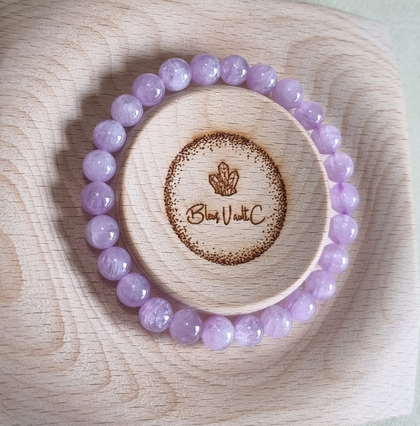 Kunzite ( High Grade) 7.5mm 紫锂辉石 - Bleus Vault.C
