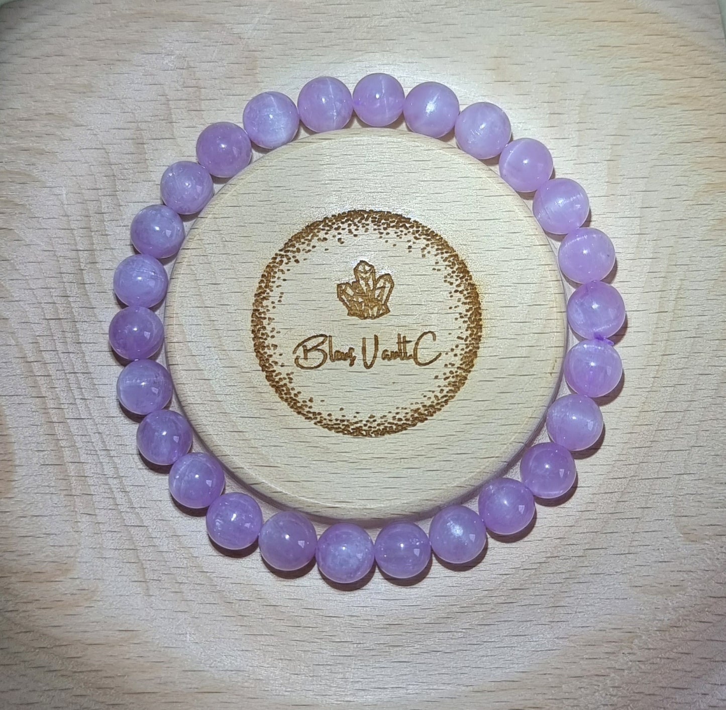 Kunzite ( High Grade) 7.5mm 紫锂辉石 - Bleus Vault.C