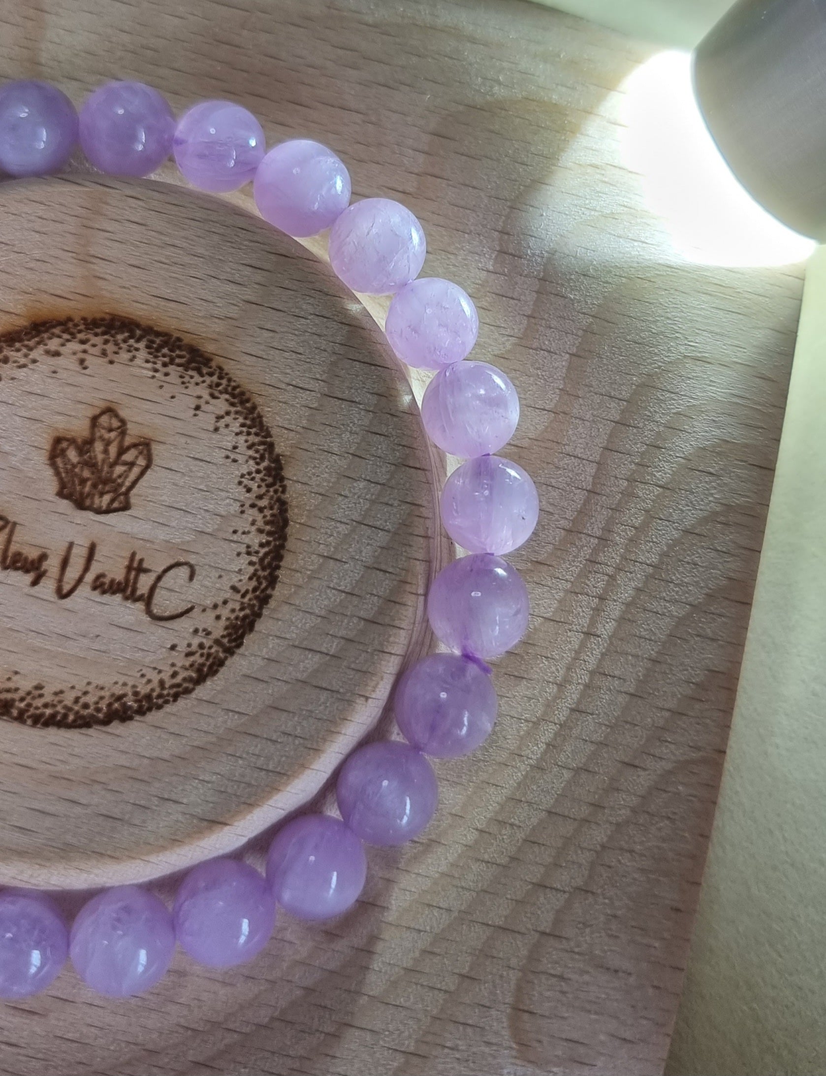 Kunzite ( High Grade) 7.5mm 紫锂辉石 - Bleus Vault.C