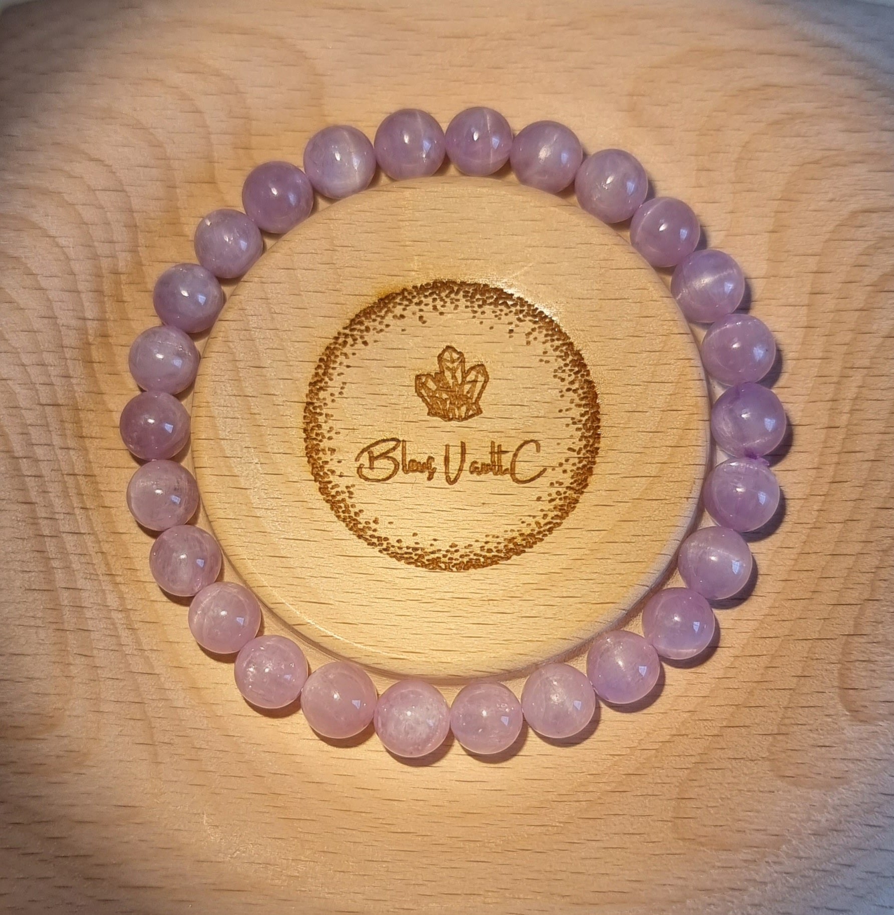 Kunzite ( High Grade) 7.5mm 紫锂辉石 - Bleus Vault.C