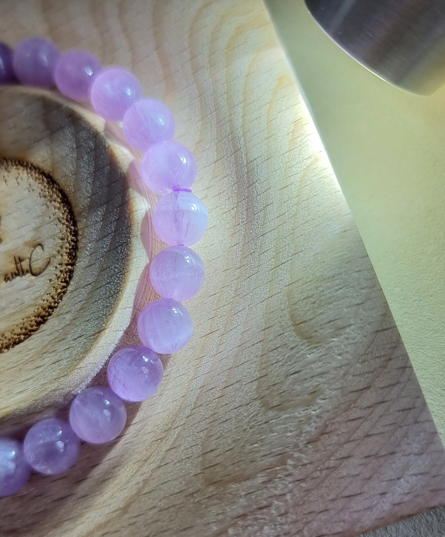 Kunzite ( High Grade) 7.5mm 紫锂辉石 - Bleus Vault.C