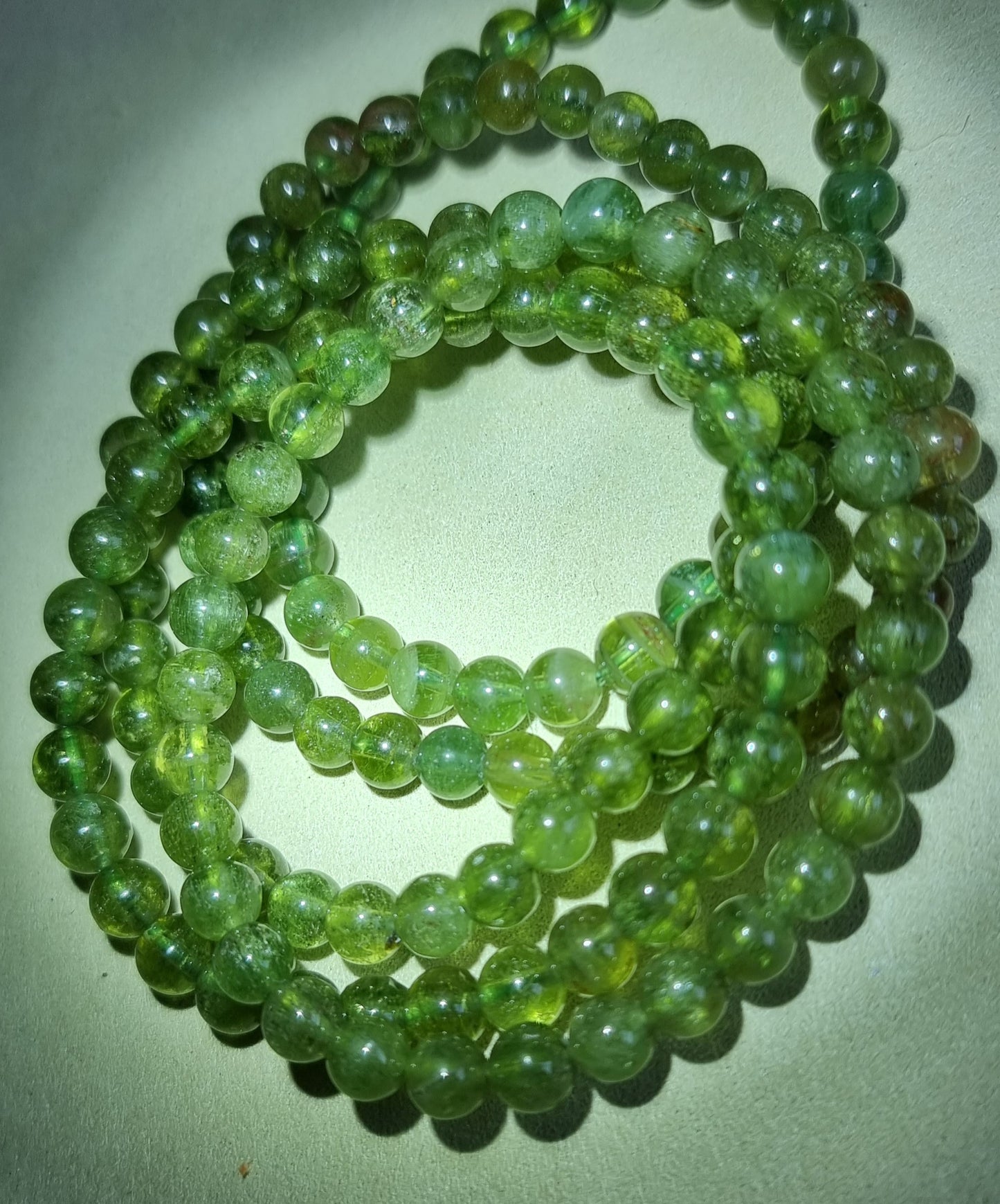Green Apatite 6mm 绿磷灰石 - Bleus Vault.C