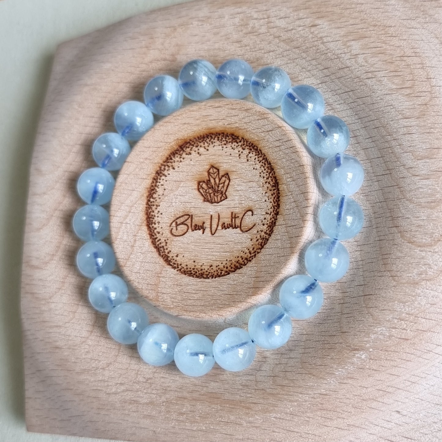 Aquamarine Cornucopia (High Grade) 7.5, 8, 8.5, 9.5 & 10mm 海蓝宝 - Bleus Vault.C