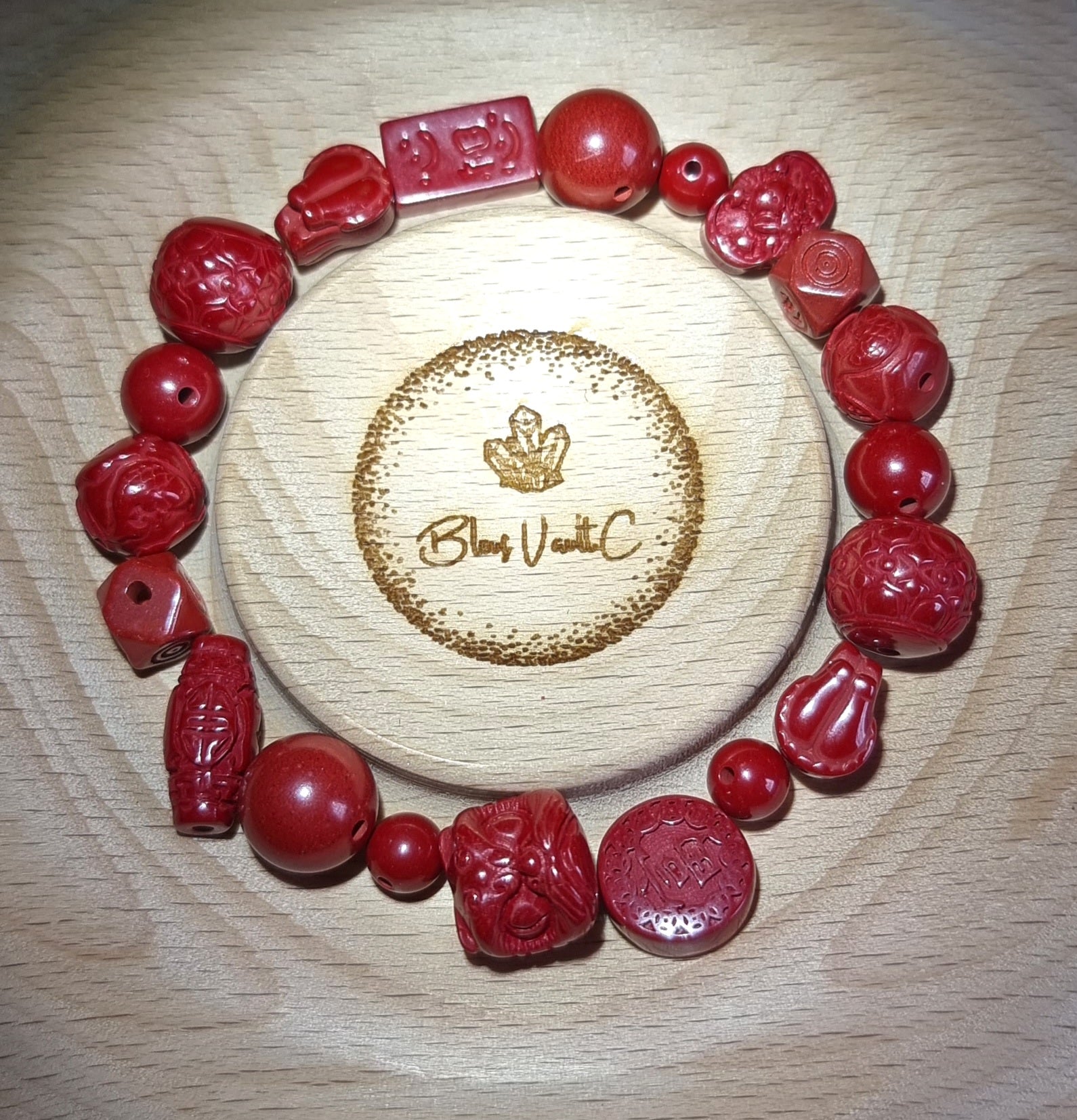 Emperor Cannibar 96% raw ore (Top Premium Grade) 帝王朱砂 *Customised piece, only 5 are available. - Bleus Vault.C
