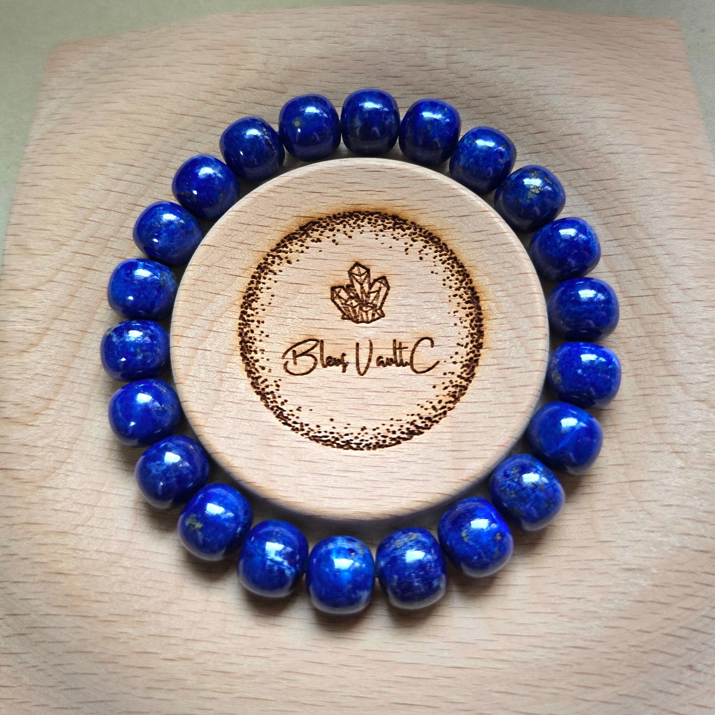 Lapis Lazuli (Premium Grade) 10.5mm Old Mine 青金石