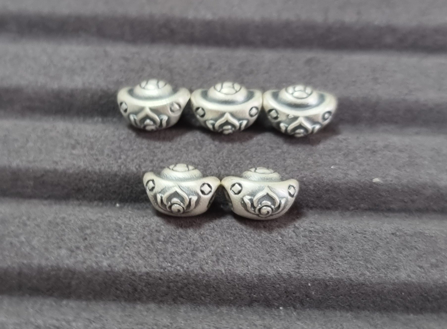 Ingot Lotus in S999 Silver - Bleus Vault.C 