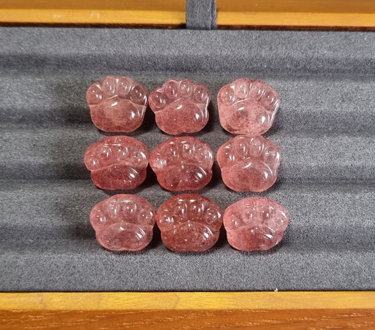 Strawberry Quartz Cat's Paw - Bleus Vault.C 