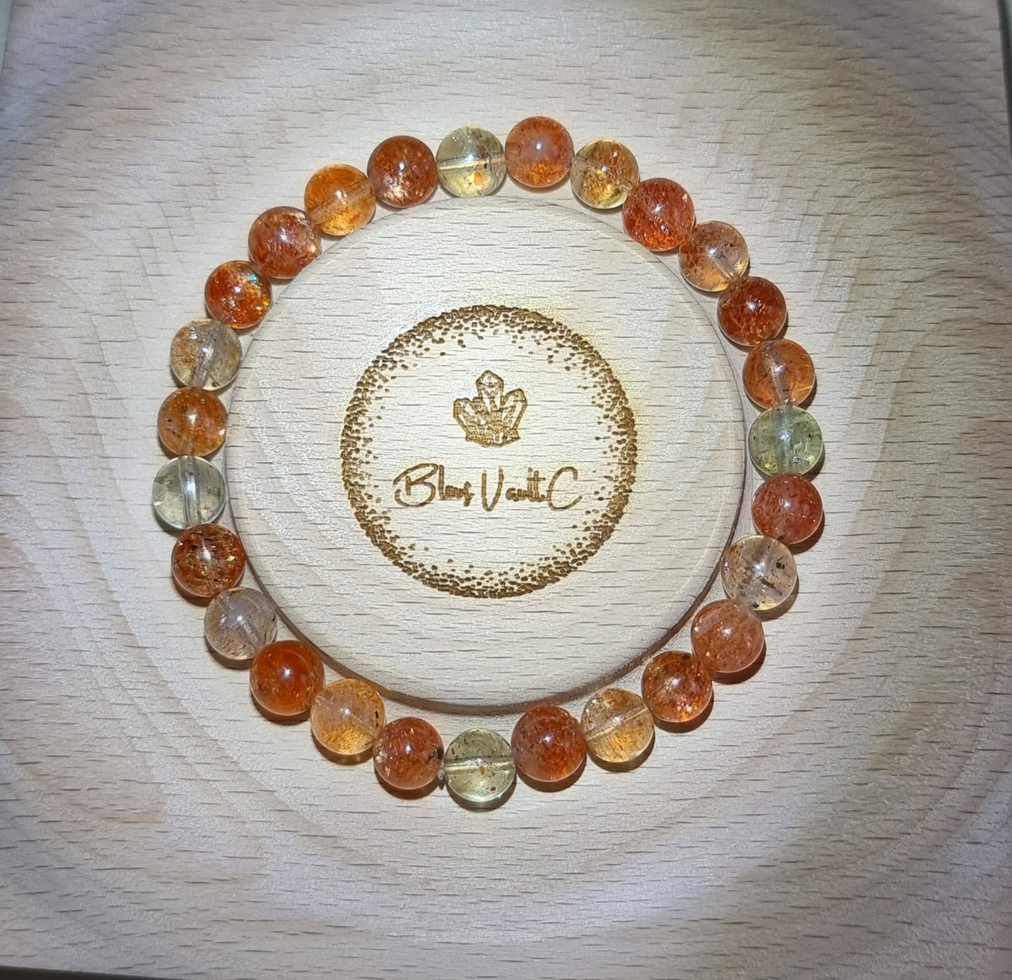Arusha Sunstone 7mm (High Grade) 阿鲁沙 - Bleus Vault.C 