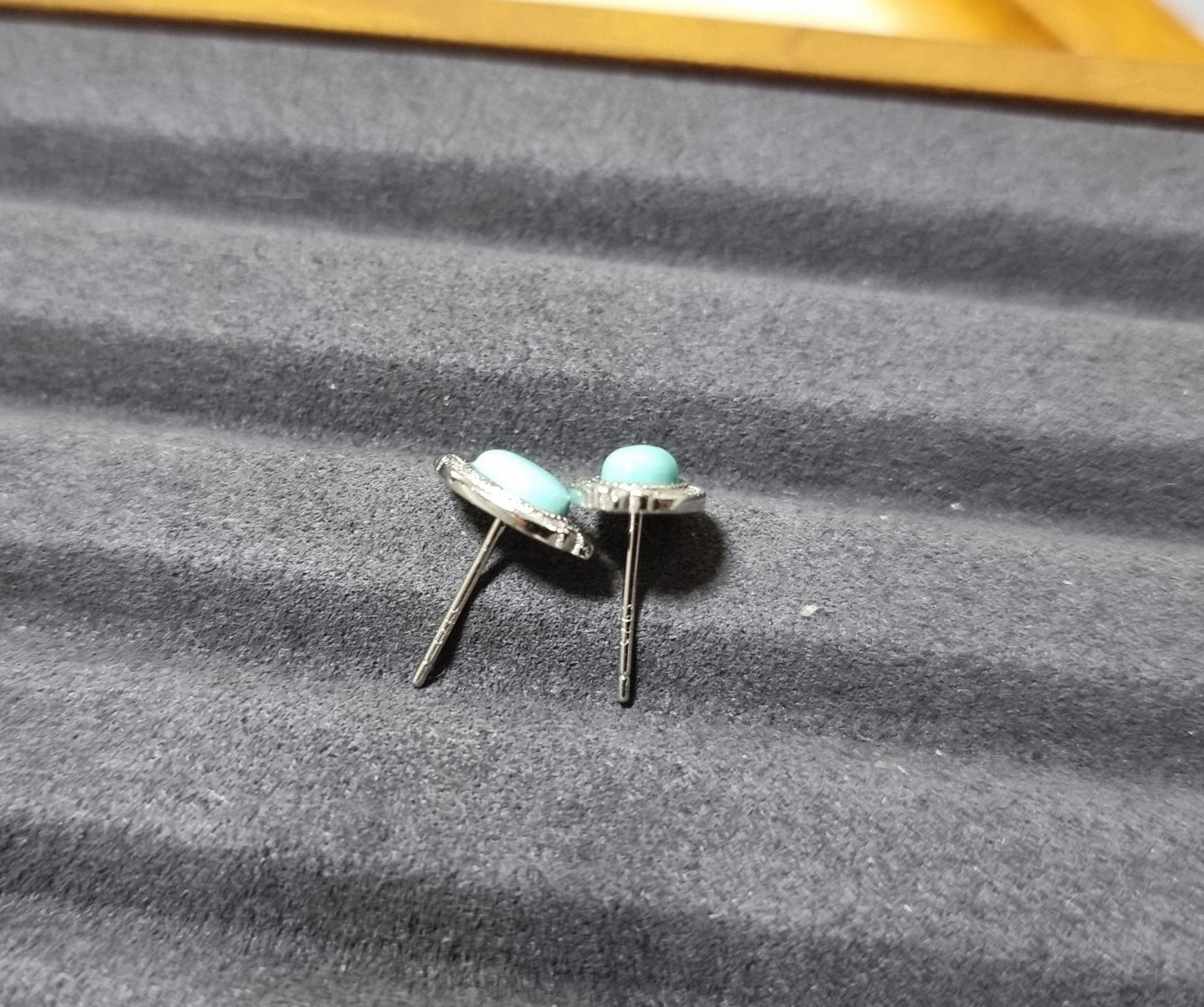 Turquoise in S925 Silver 绿松石