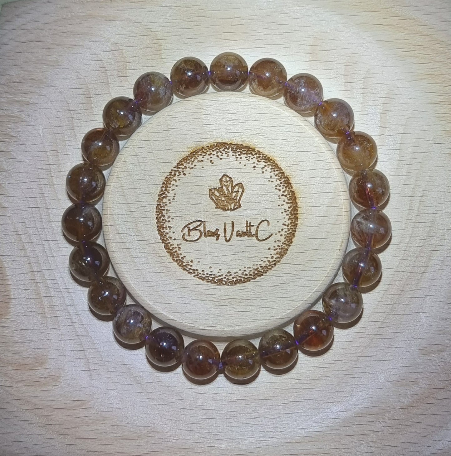 Auralite 23 Yellow 8.5mm (High Grade) 黄极光