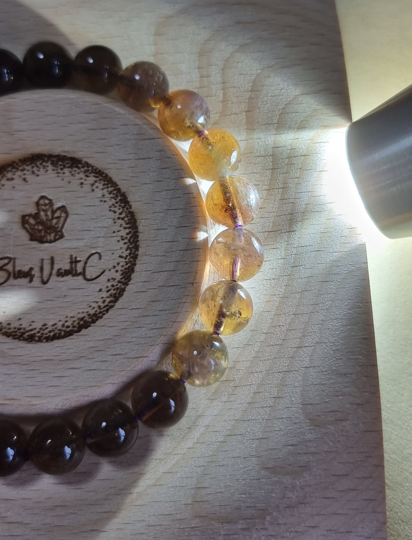 Auralite 23 Yellow 8.5mm (High Grade) 黄极光