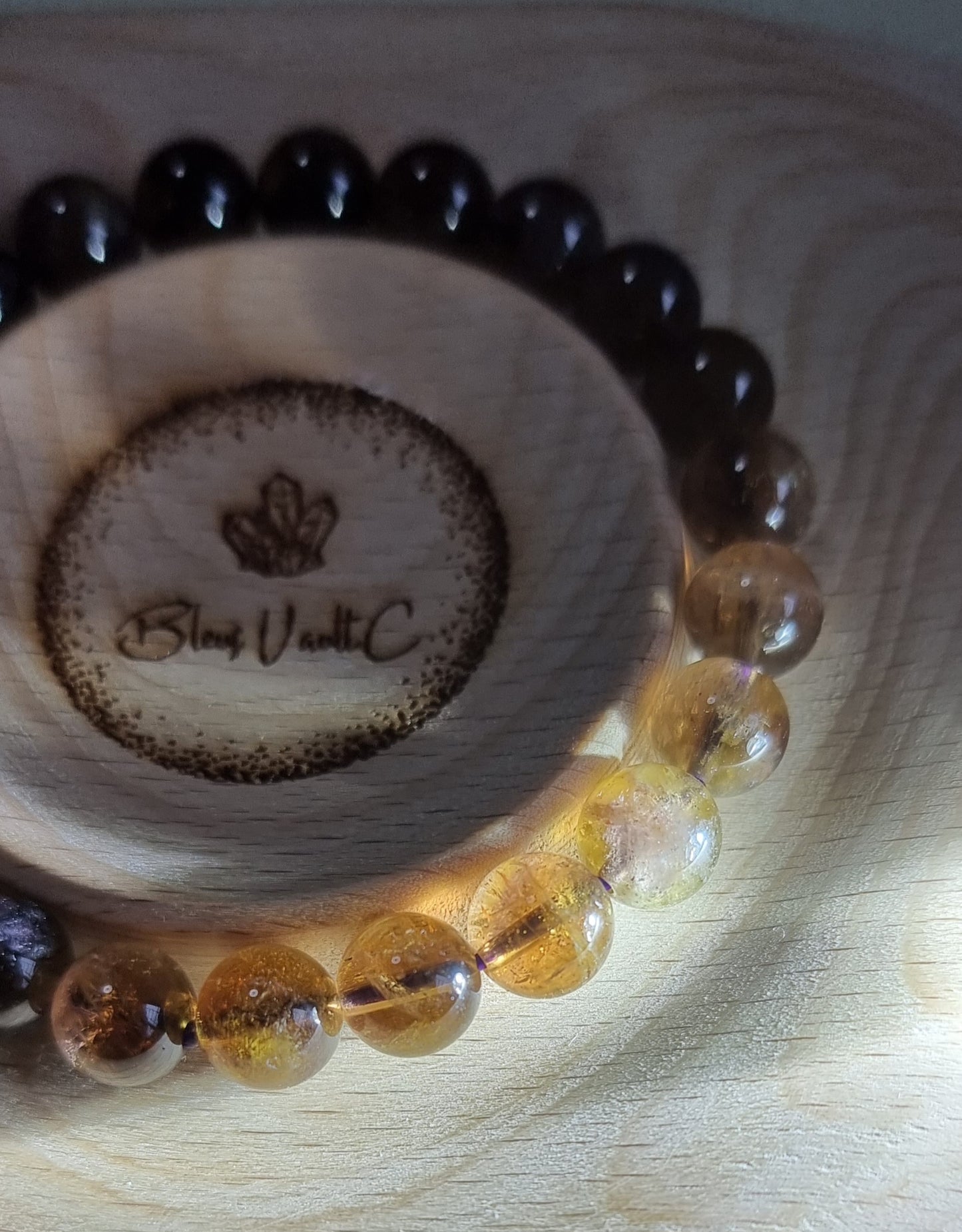 Auralite 23 Yellow 8.5mm (High Grade) 黄极光