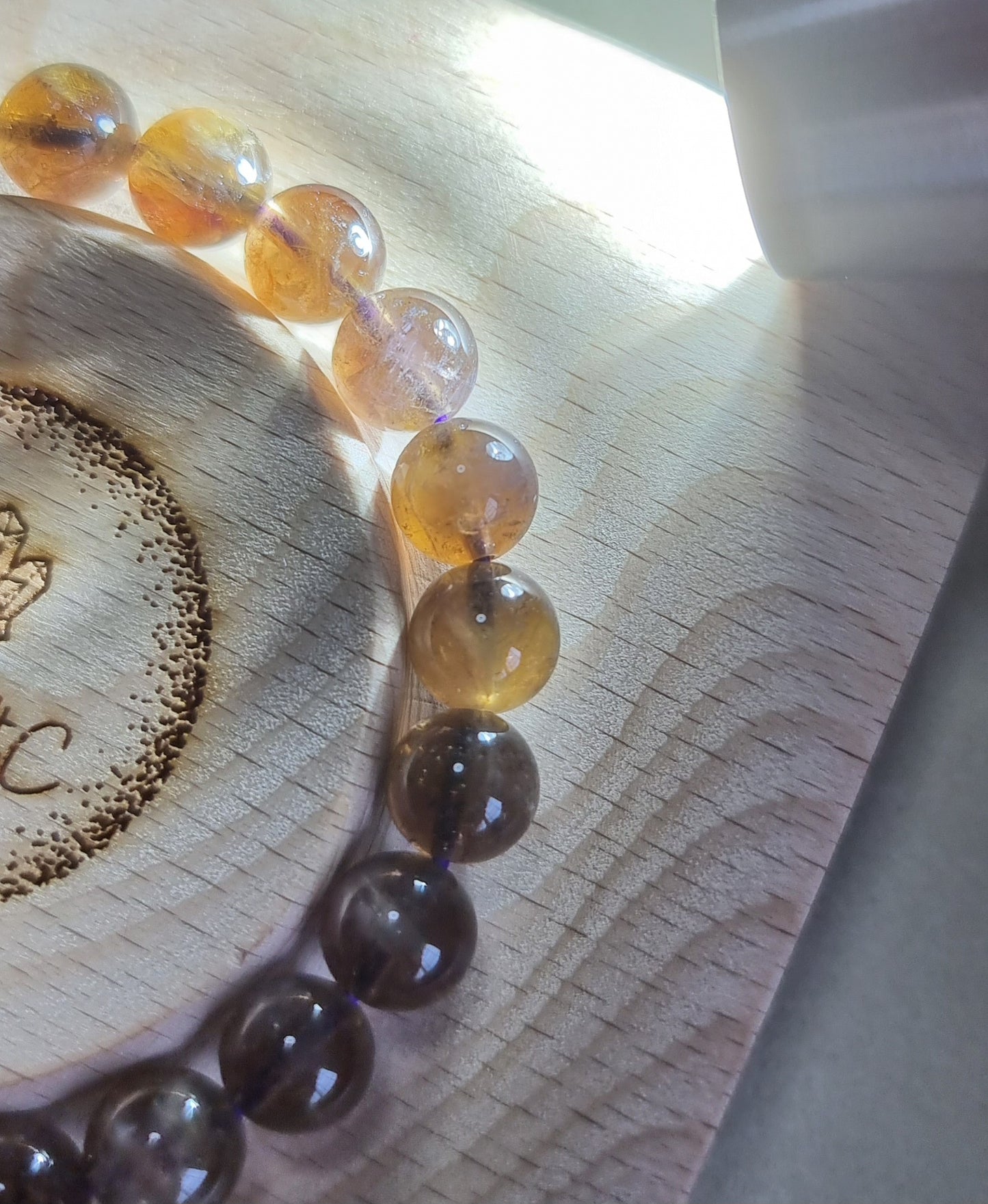 Auralite 23 Yellow 8.5mm (High Grade) 黄极光