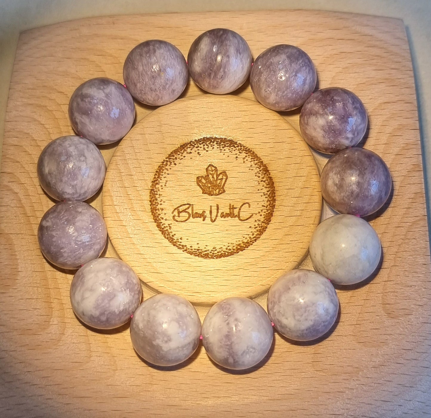 Hackmanite with Certification 16mm (High Grade) 紫方钠石