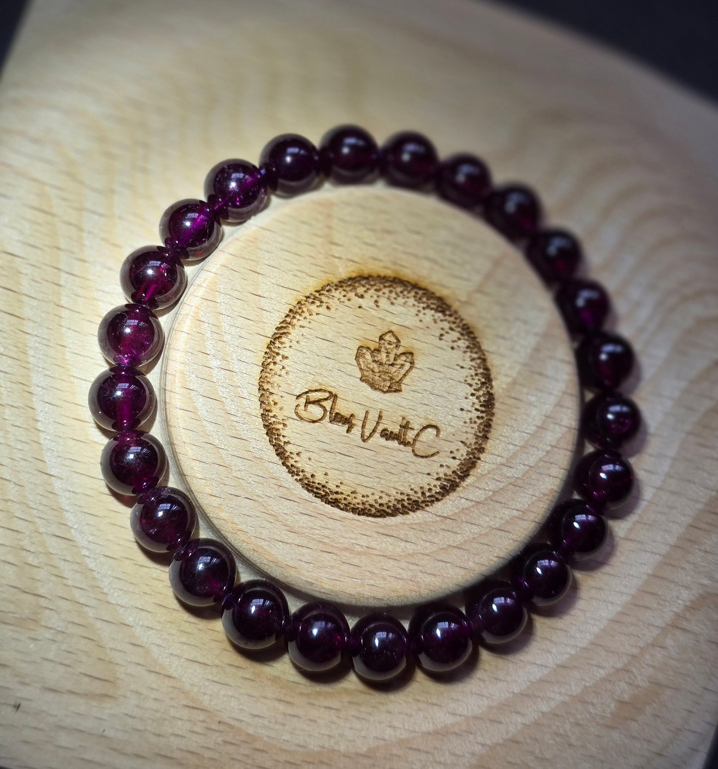 Garnet Purple 7.5mm (Premium Grade) 紫牙乌石榴石
