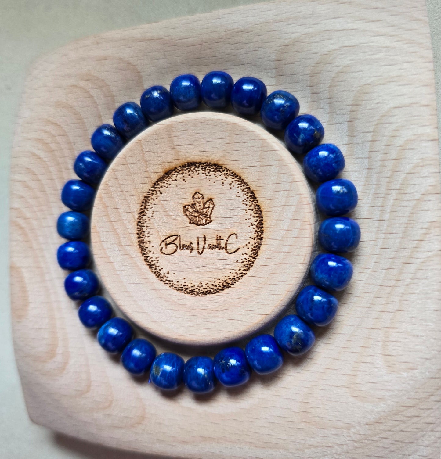 Lapis Lazuli (Premium Grade) 8.5mm Old Mine 青金石