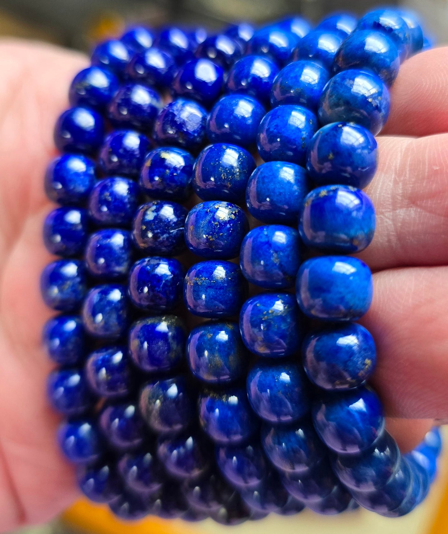 Lapis Lazuli (Premium Grade) 8.5mm Old Mine 青金石
