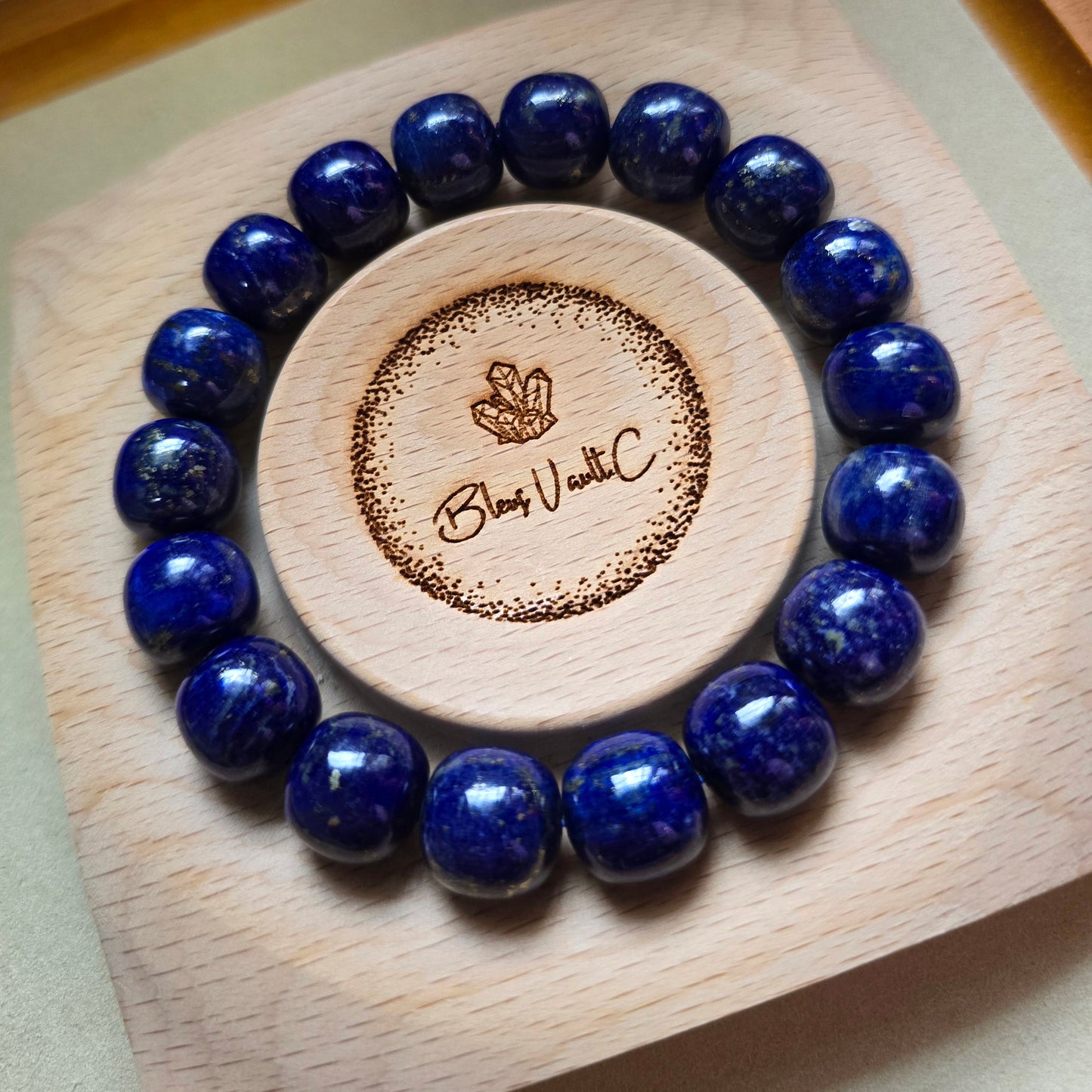 Lapis Lazuli (Premium Grade) 13.5mm Old Mine 青金石